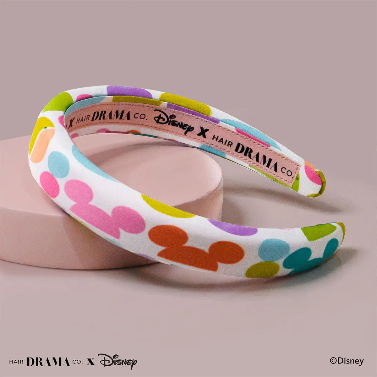 Hair Drama Co. x Disney Mickey For Days Puff Headband