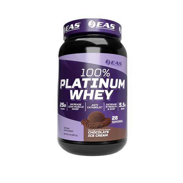 EAS Platinum Whey - Chocolate Ice Cream - 2LB