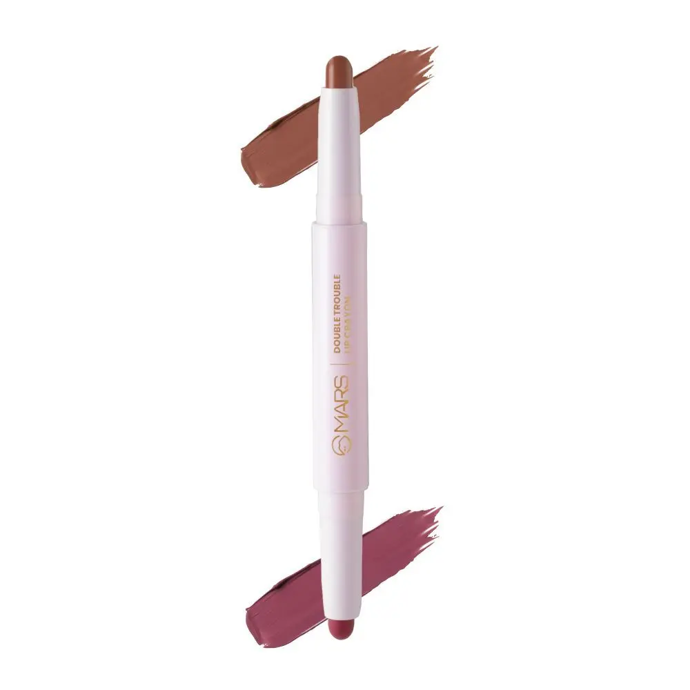 MARS Double Trouble Lip Crayon Lipstick - Choco Cherry (4 g)