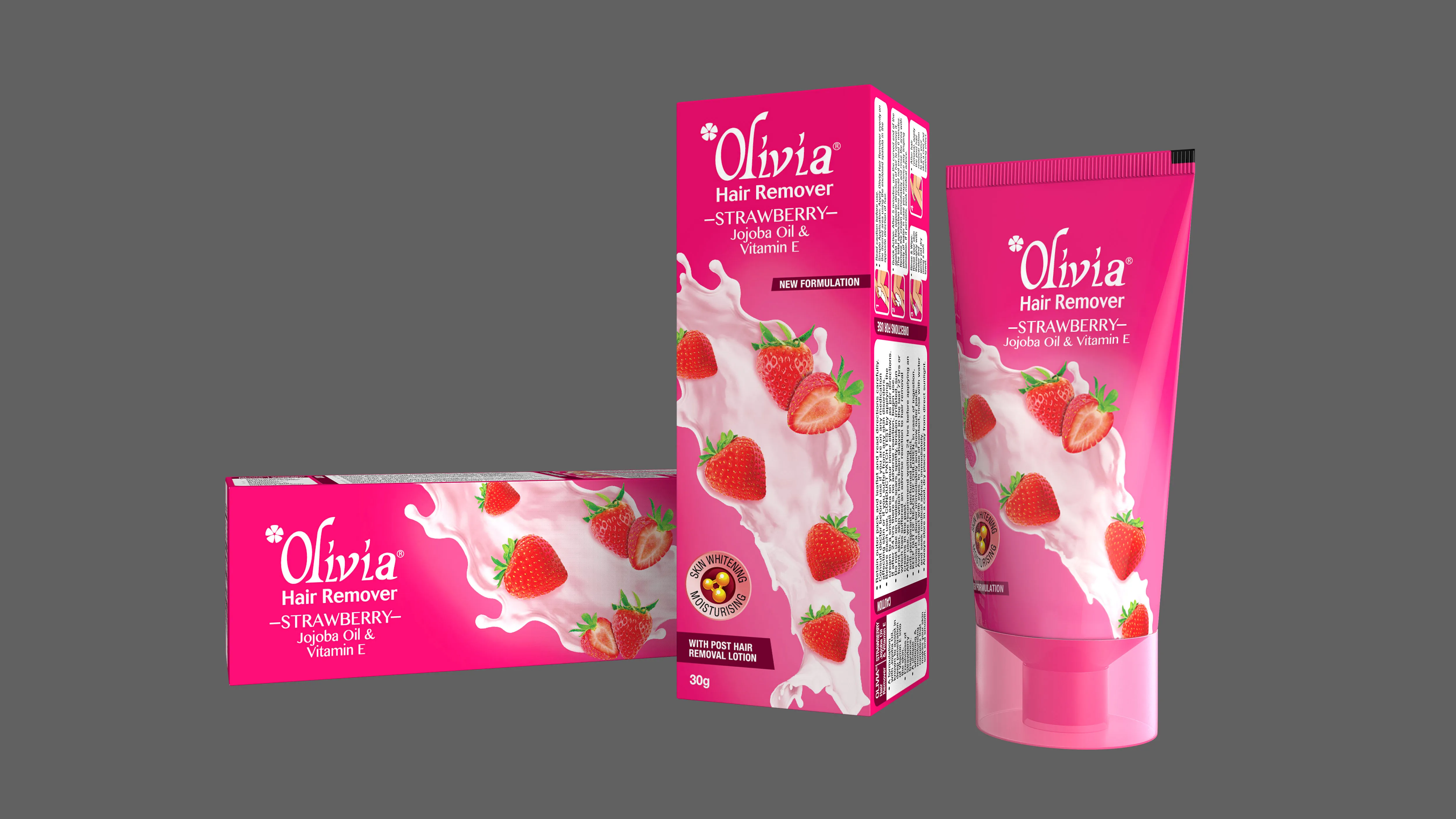 Olivia Strawberry Hair Remover