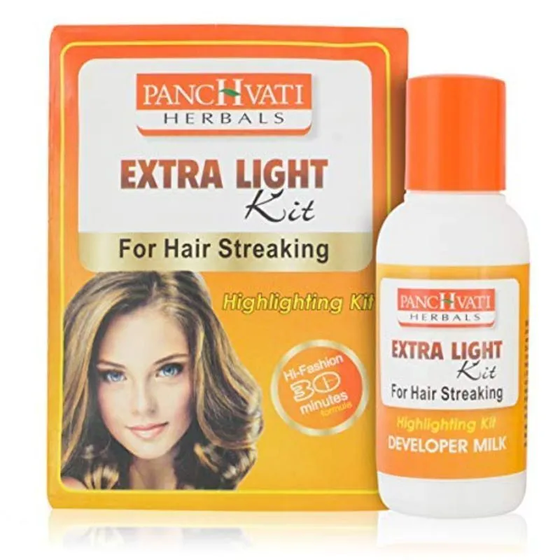 Panchvati Herbals Extra Light For Hair Streaking Kit - Pack Of 2