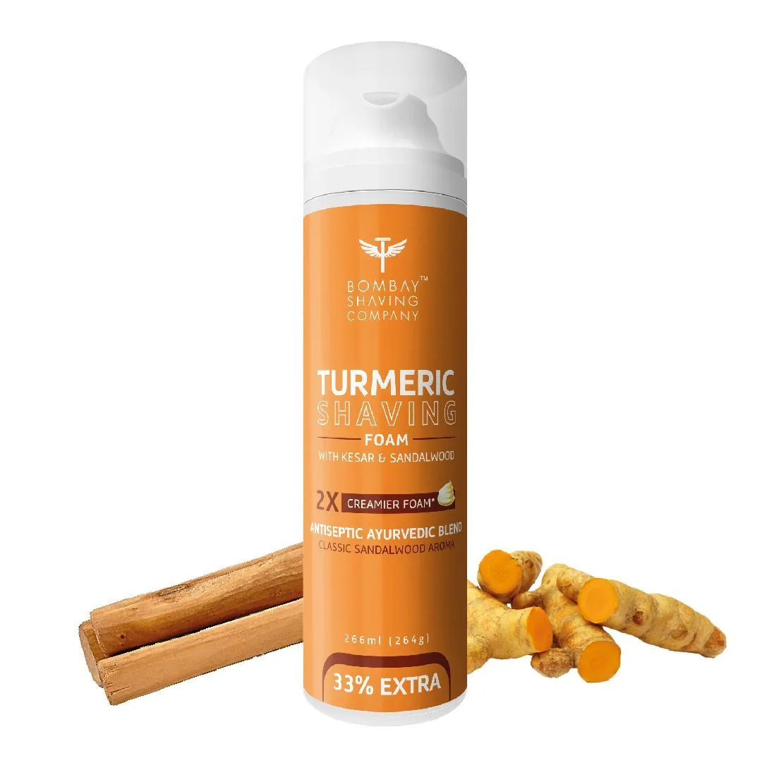 Bombay Shaving Company Turmeric Shaving Foam