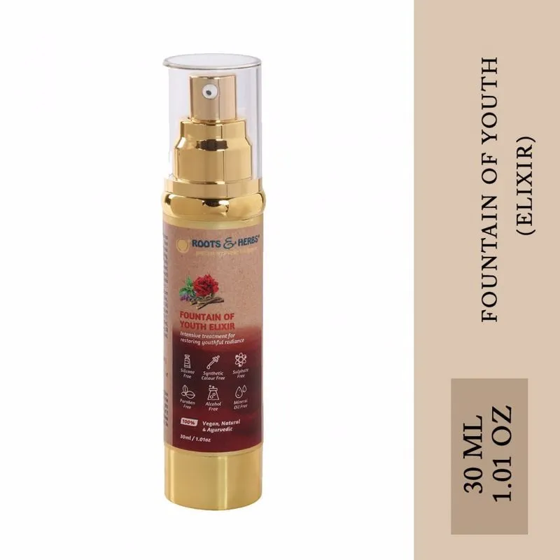 Roots & Herbs Fountain Of Youth Elixir Moisturiser