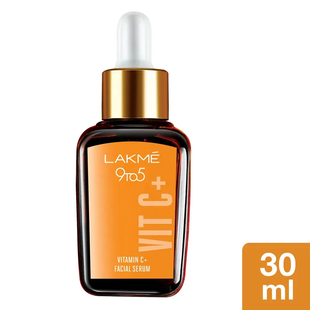 Lakme 9To5 Vitamin C+ Facial Serum With 98% Pure Vitamin C Complex For Healthy Glowing Skin