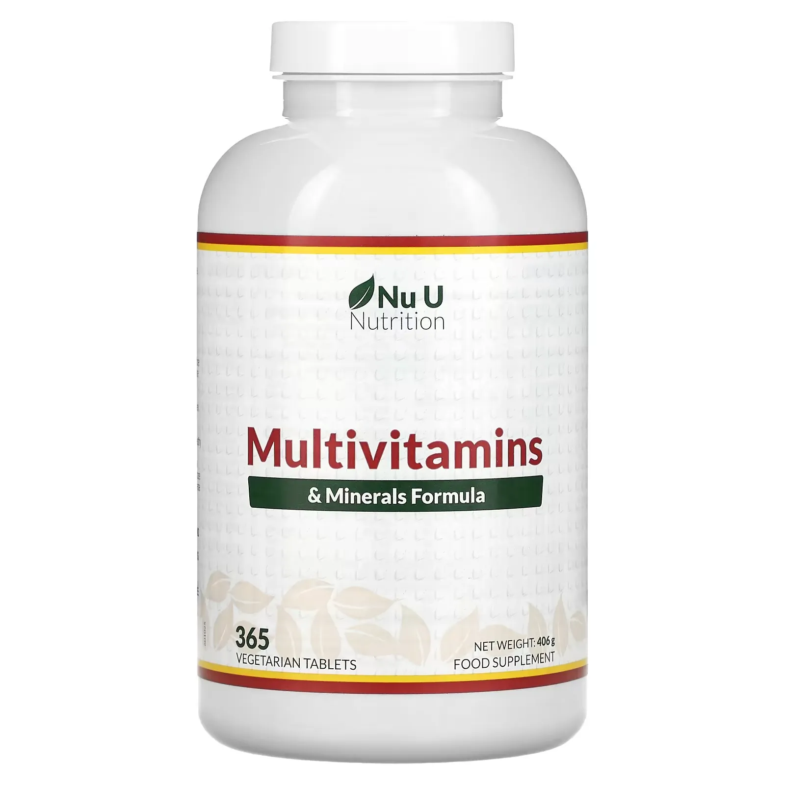 Multivitamins & Minerals Formula, 365 Vegetarian Tablets