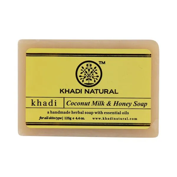 Khadi Natural Ayurvedic Coconut Milk & Honey Soap