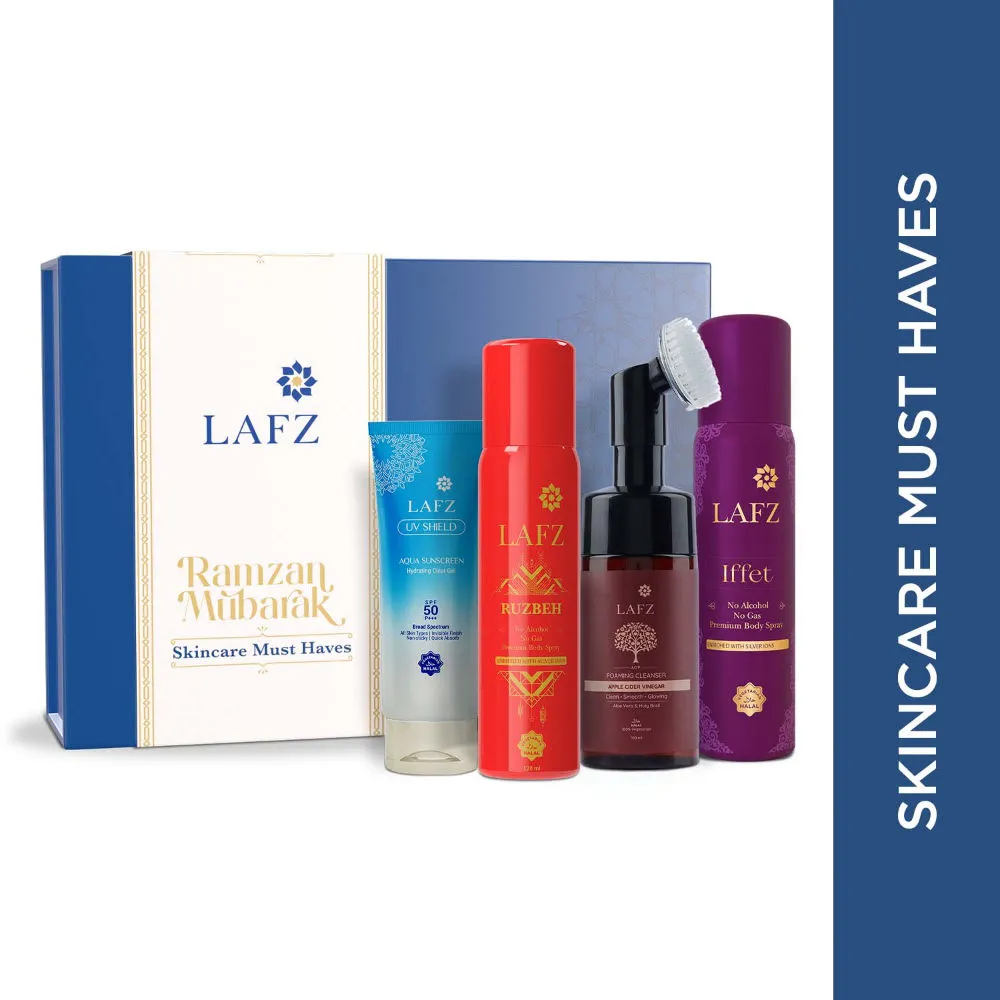 LAFZ Ramadan Mubarak Skincare Must Haves Gift Set