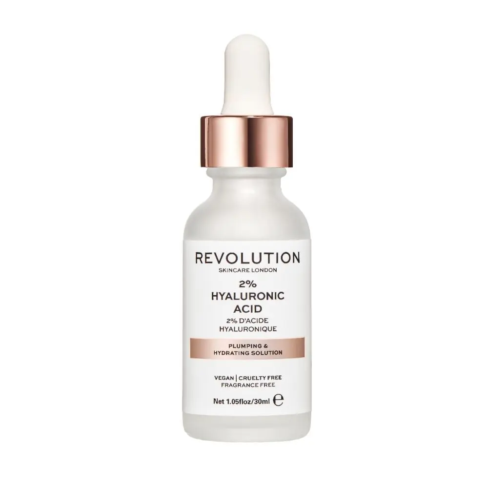 Makeup Revolution Skincare Plumping and Hydrating Serum - 2% Hyaluronic Acid (30 ml)