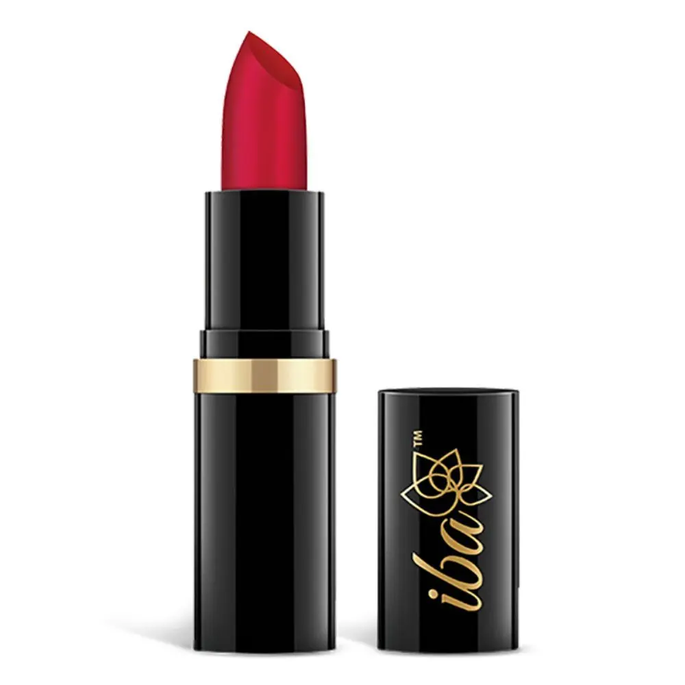 Iba Pure Lips Moisturizing Lipstick Shade A25 Fuchsia Fusion, 4g | Intense Colour | Highly Pigmented and Creamy Long Lasting | Glossy Finish | Enriched with Vitamin E | 100% Natural, Vegan & Cruelty Free