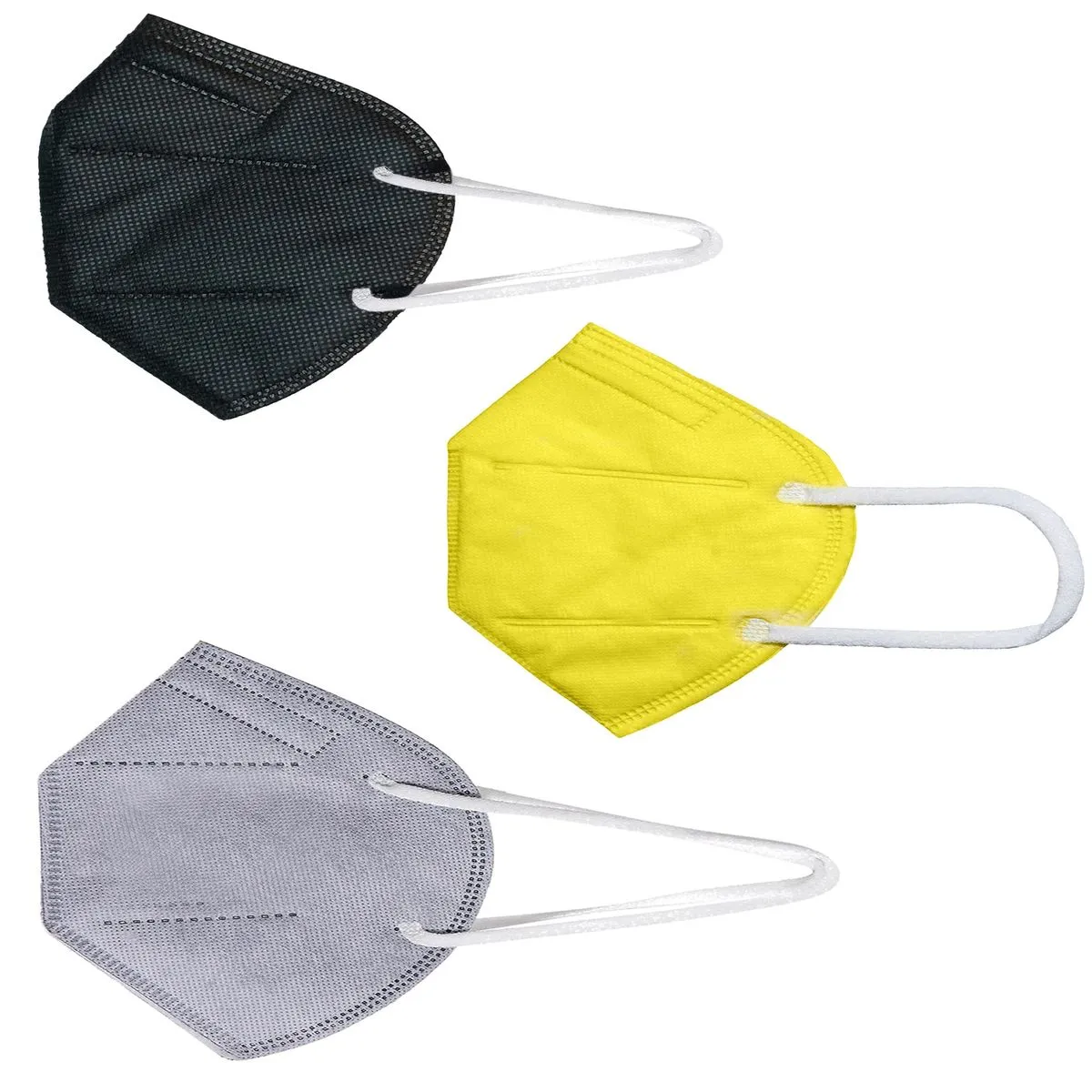 Fabula Pack of 3 Kn95/N95 Anti-Pollution Reusable 5-Layer Mask