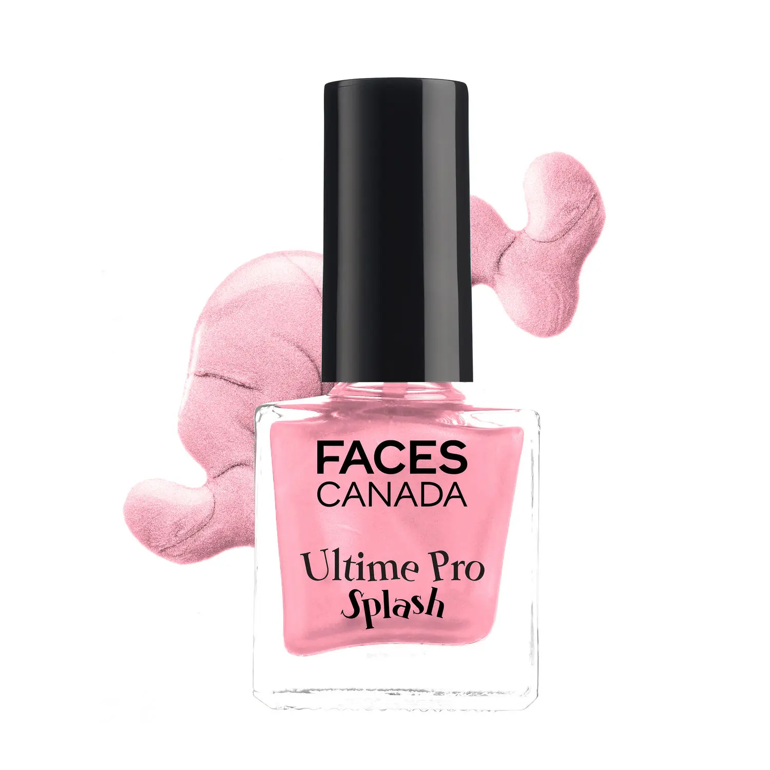 Faces canada Ultime Pro Splash Nail Enamel I Quick-drying I Longlasting I Chip-defiant I Smooth application I Blush 105 5ml