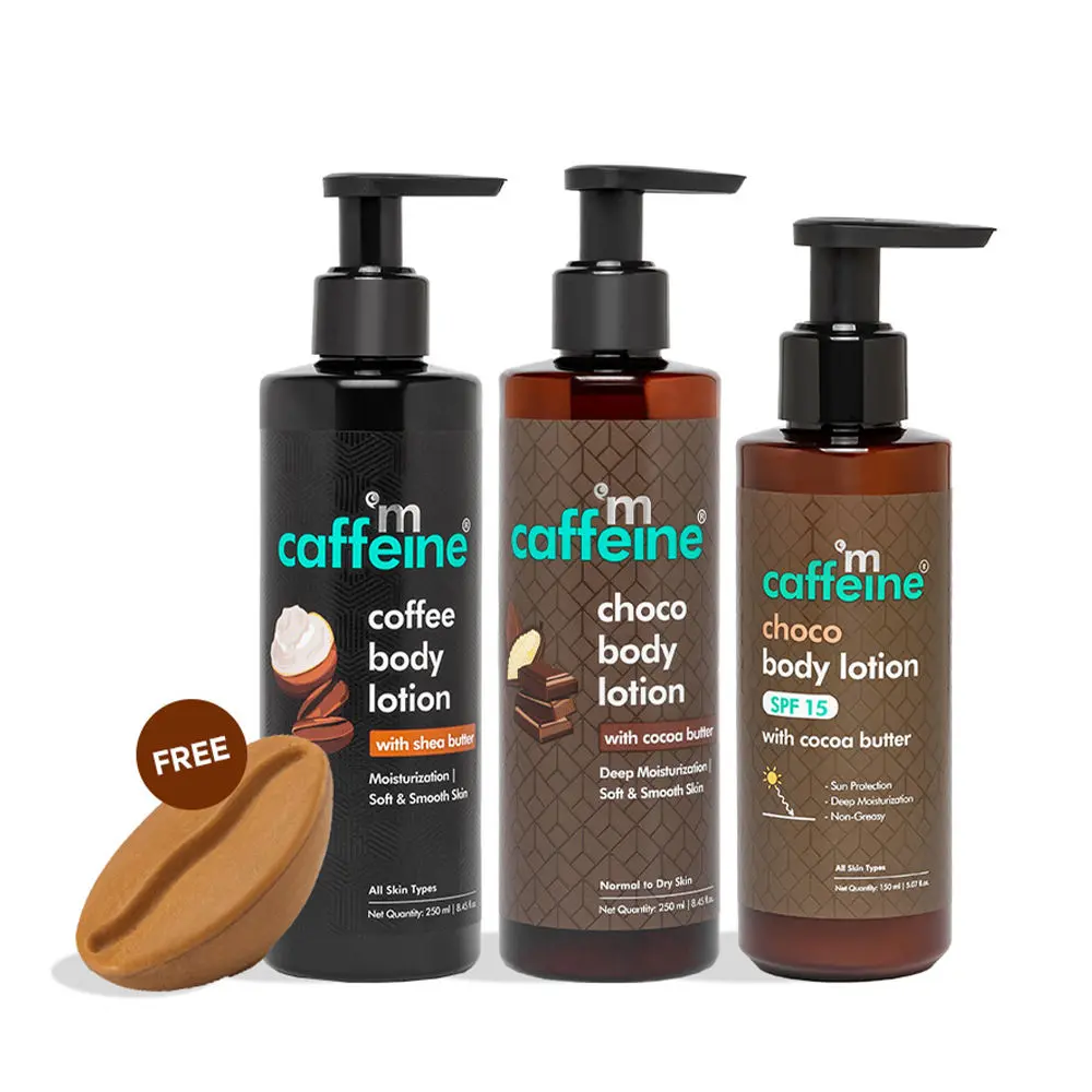 mCaffeine Irresistible Skin Trio with Free Soap