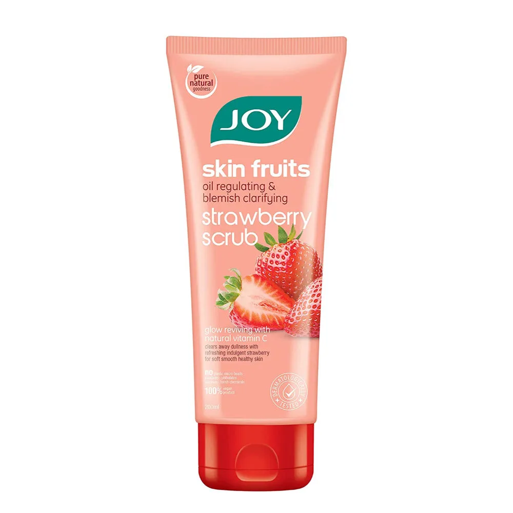 Joy Skin Fruits Oil Regulating Strawberry Scrub