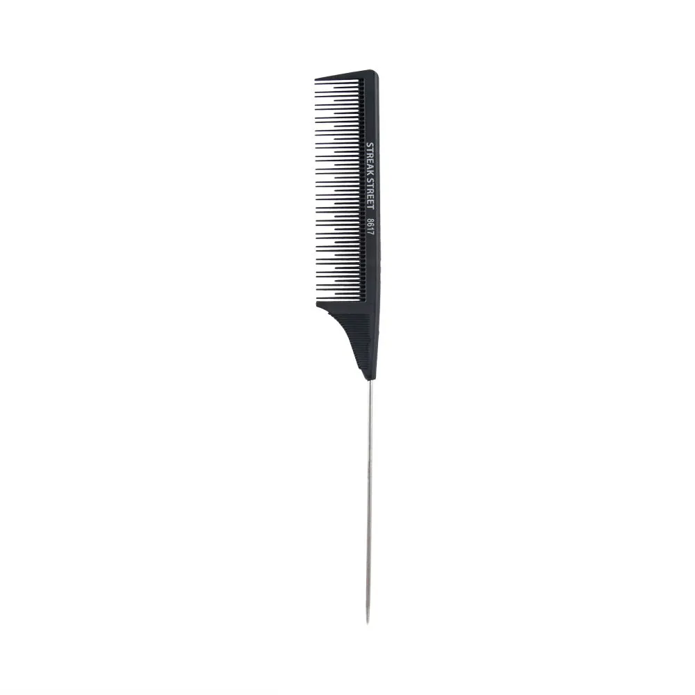 Streak Street Ss-8617 Wide Teeth Tail-Comb For Hair Styling