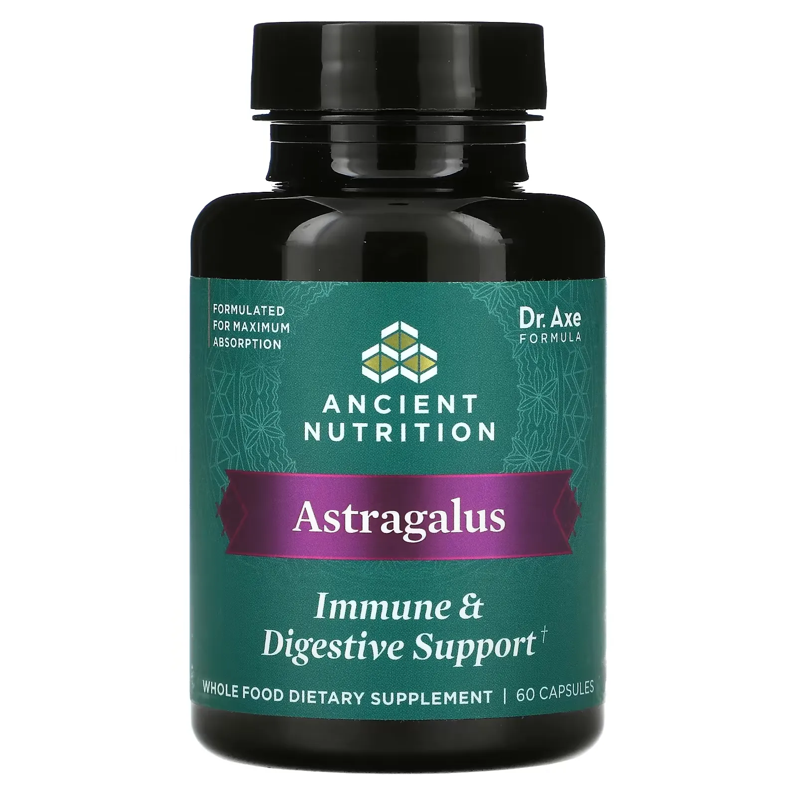 Astragalus, Immune & Digestive Support, 60 Capsules