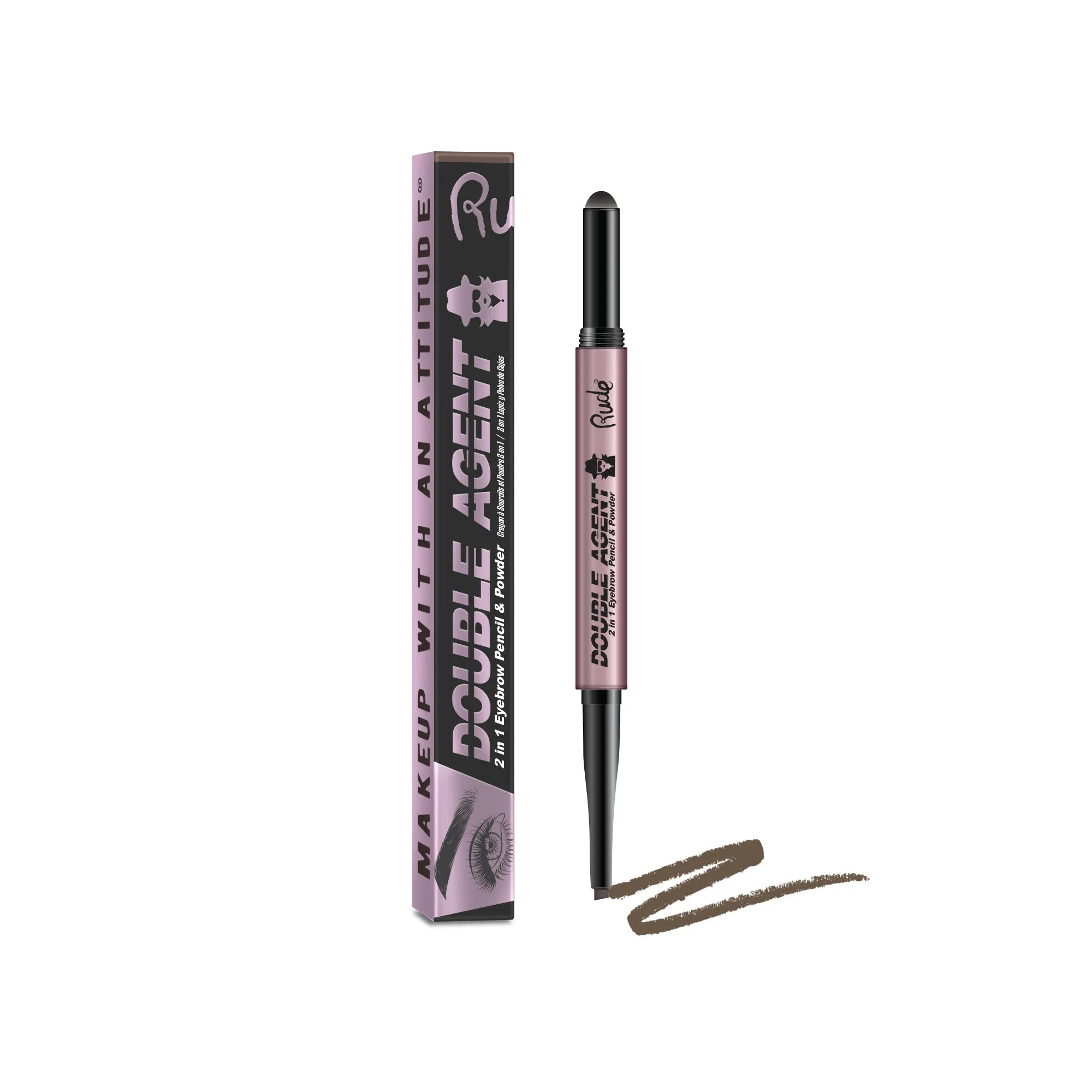 Rude Cosmetics Double Agent Eyeliner - Taupe