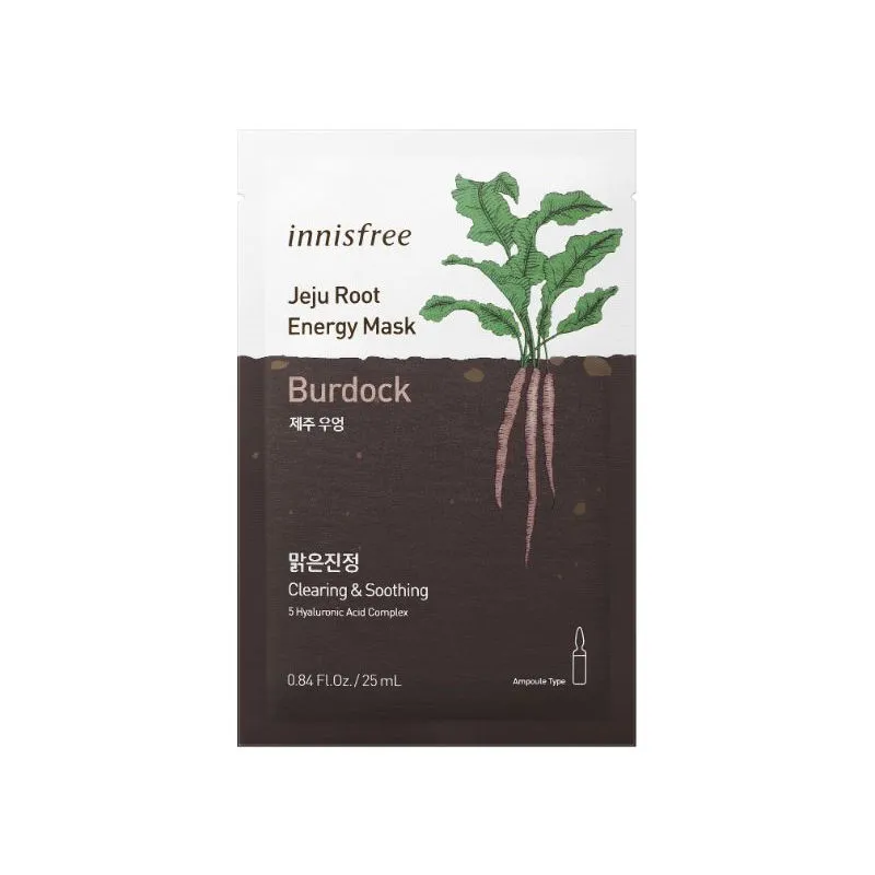 Innisfree Jeju Root Energy Sheet Mask - Burdock