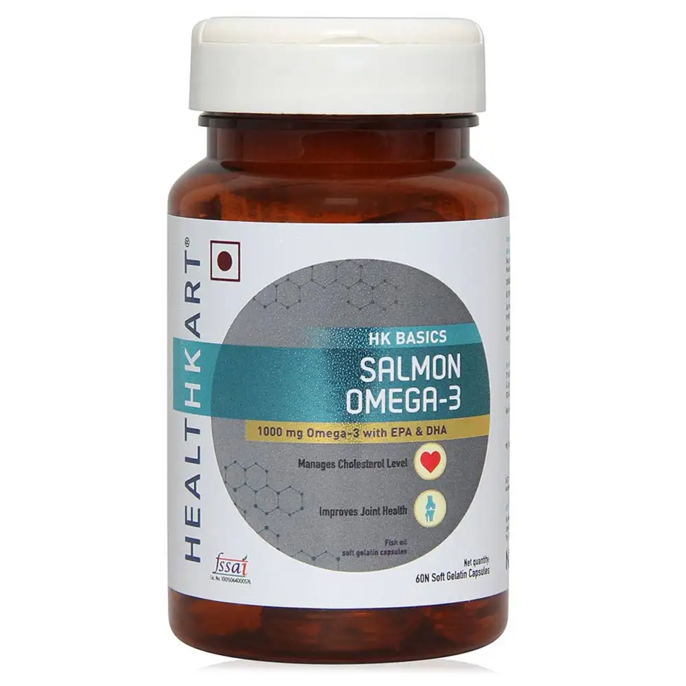 Healt Salmon Omega-3 OP,  60 capsules