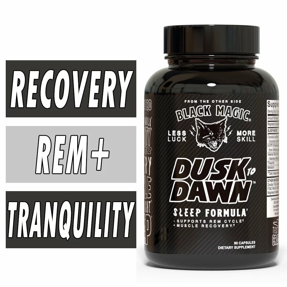 Black Magic Dusk To Dawn - 90 Capsules - Sleep Aid