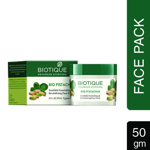 Biotique Bio Pistachio Youthful Nourishing & Revitalizing Face Pack