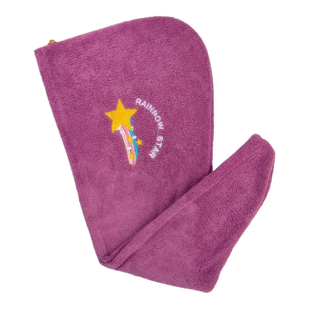 Streak Street Microfiber Hair Wrap Towel- Pink Vibgyor