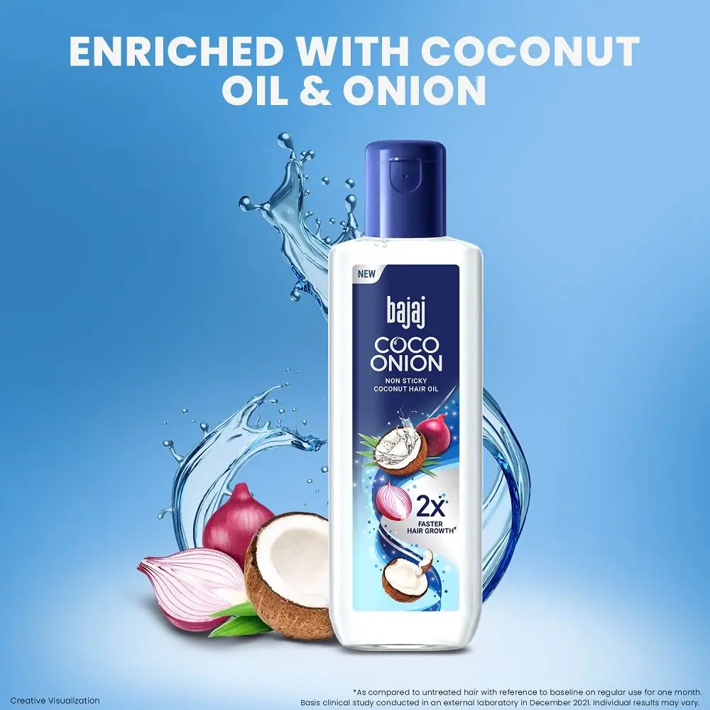 Bajaj Coco Onion Bajaj Coco Onion Hair Oil-180ml