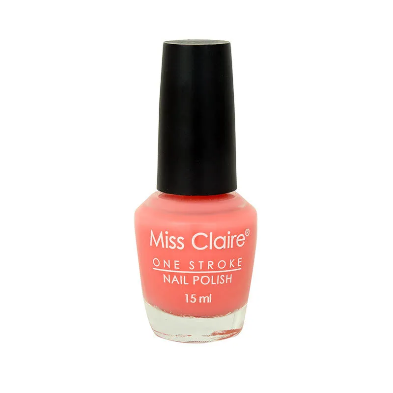 Miss Claire One Stroke Nail Polish - Crack Pink