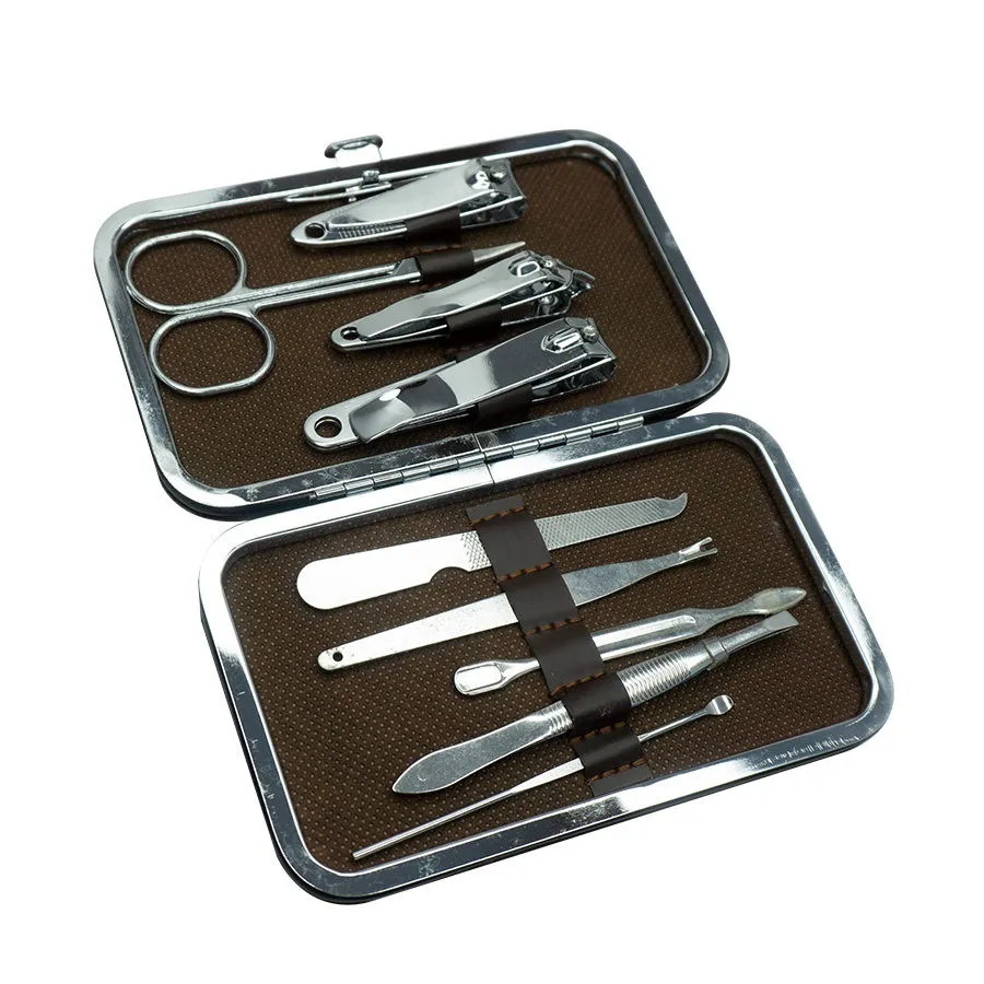 Bronson Professional Manicure Pedicure Kit 9 IN 1