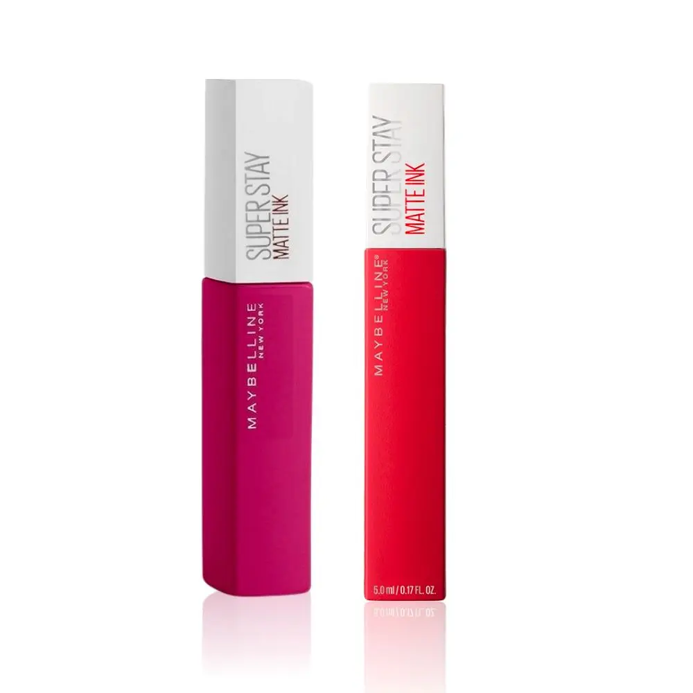 Maybelline New York Super Stay Matte Ink Liquid Lipstick, 120 Artist, 5g + 20 Pioneer 5 g