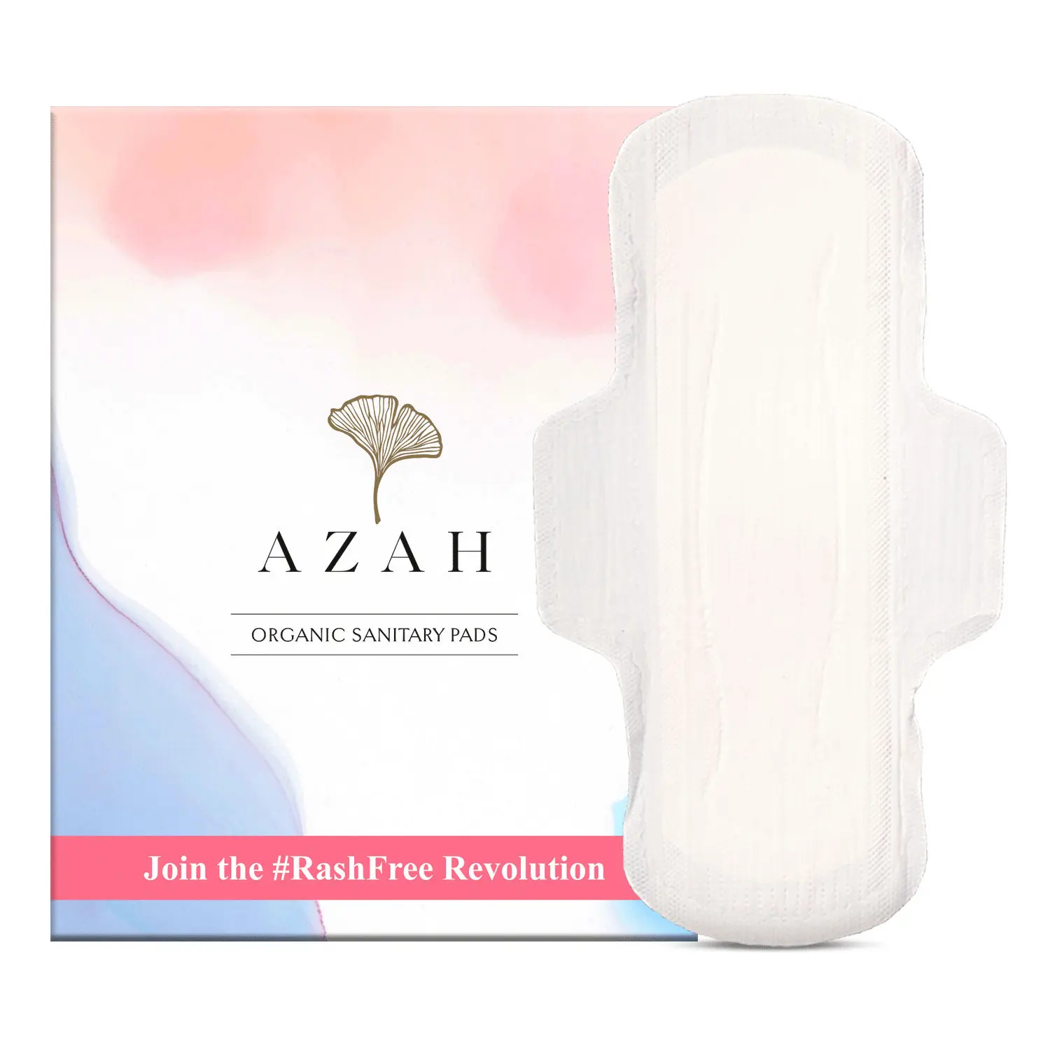 Azah Rash-free Organic Sanitary Pads (Sample of 2 pads - XL+XL)