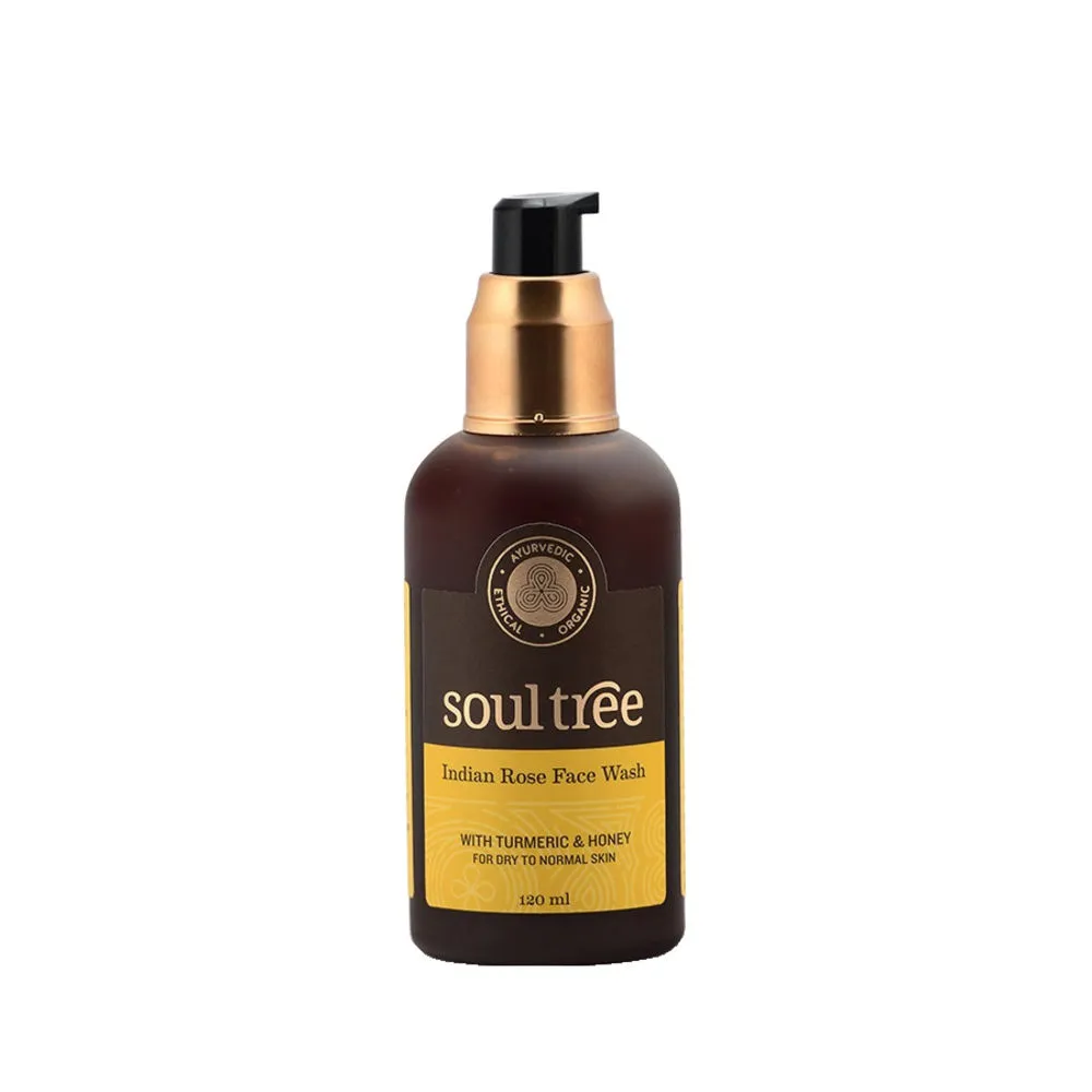 SoulTree Indian Rose Face Wash with Turmeric & Honey