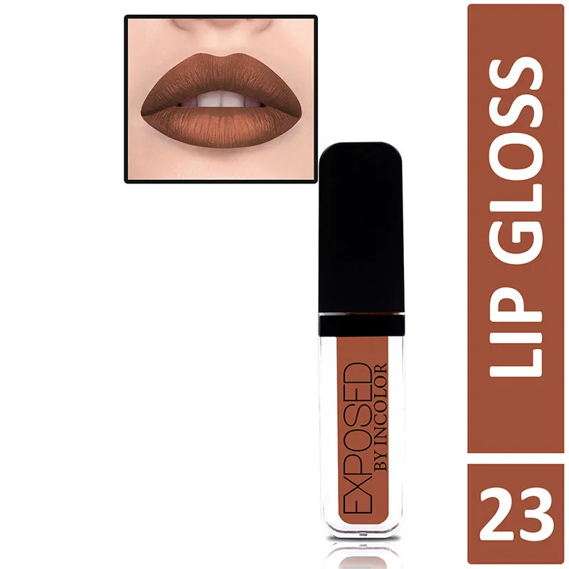 Incolor Exposed Soft Matte Lipgloss - 23