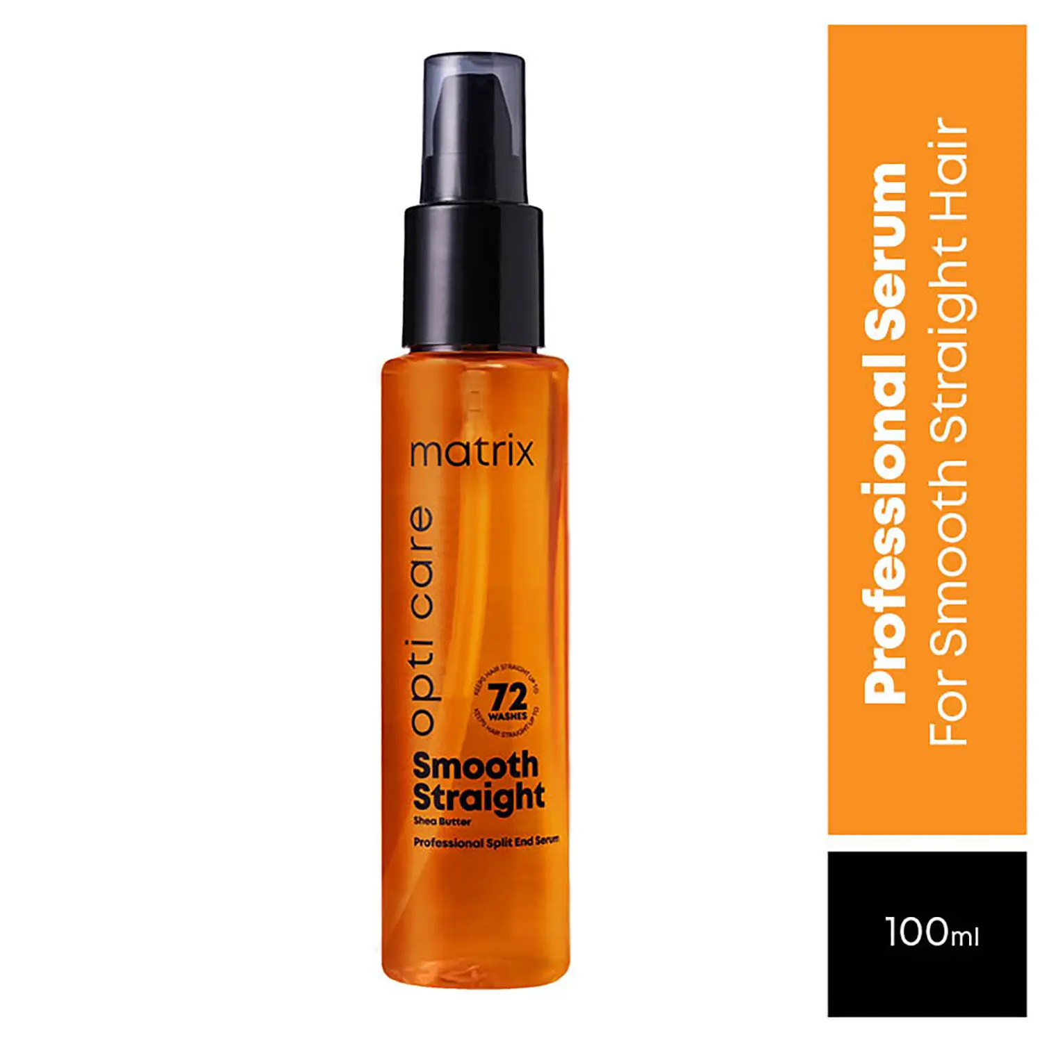 MATRIX Opti.Care ProfessionalA Smooth StraightA  Hair SerumA | Professional Split End Serum| with Shea Butter (100ml)