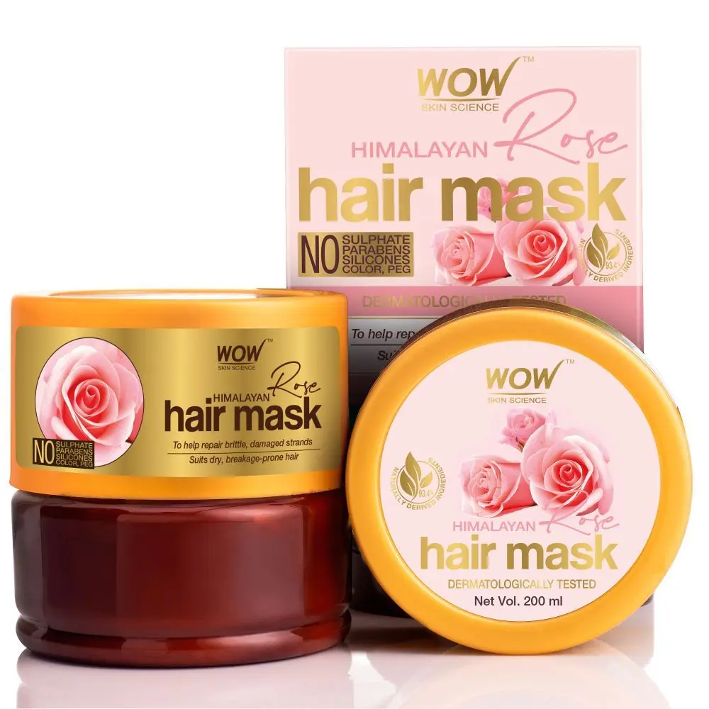 WOW Skin Science Himalayan Rose Hair Mask (200 ml)