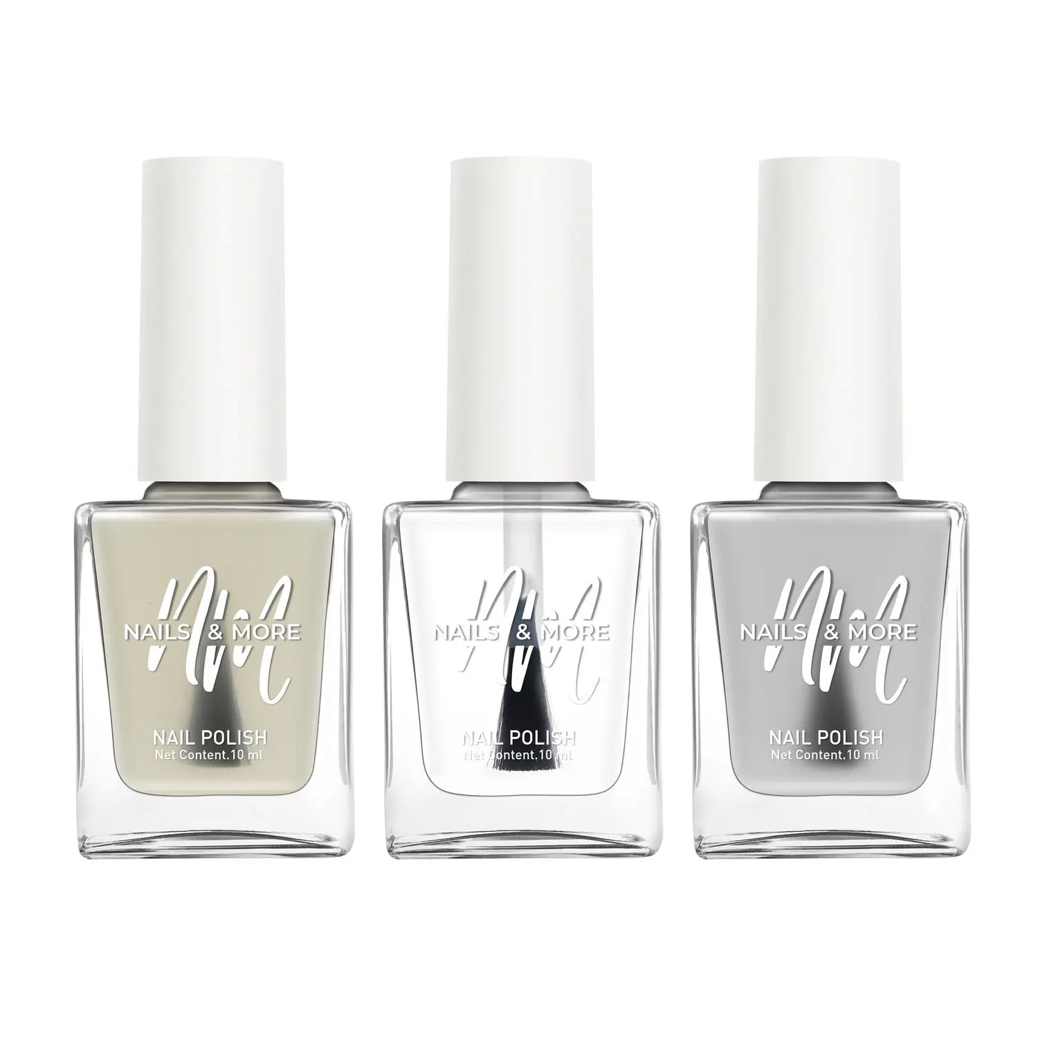 NAILS & MORE: Enhance Your Style with Long Lasting in Base Coat - Top Coat Glossy - Top Coat Matte Set of 3