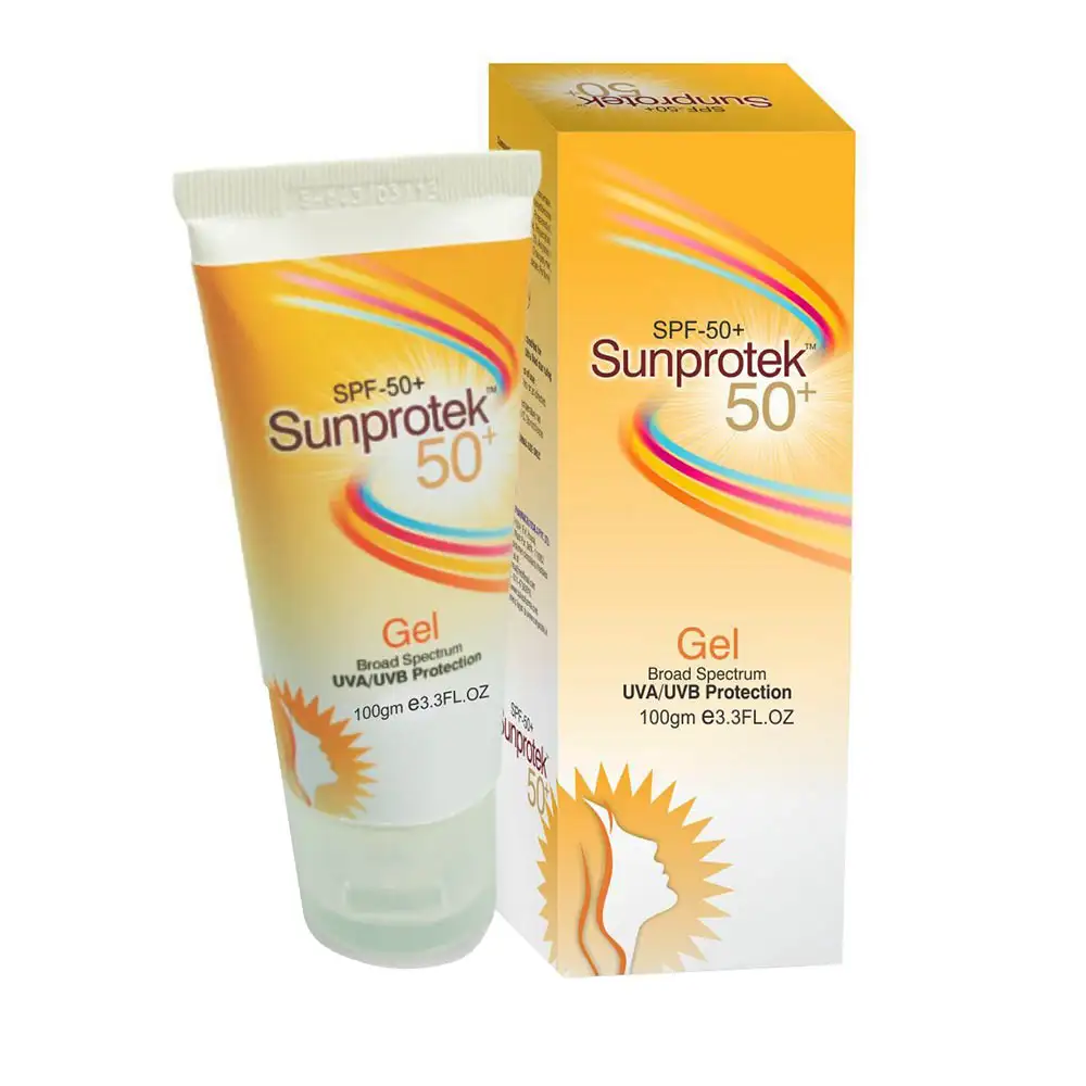 Salve Sunprotek Spf 50+ Gel,  100 g  UVA/UVB Protection