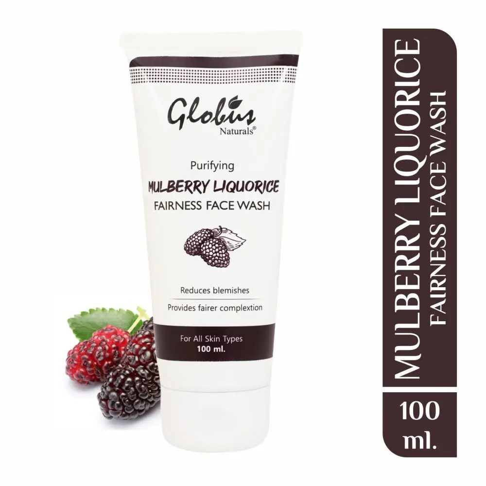 Globus Naturals Mulberry Liquorice Fairness Face Wash (100 ml)