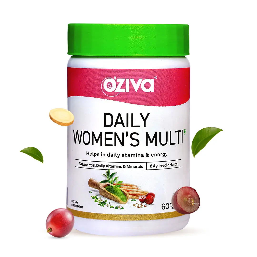 OZiva Daily Women’s Multi Tablets, 60 veg tablets