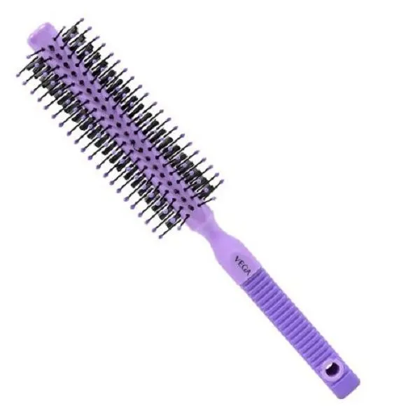 VEGA Round Brush With Bristle (R2-RB) (Color May Vary)