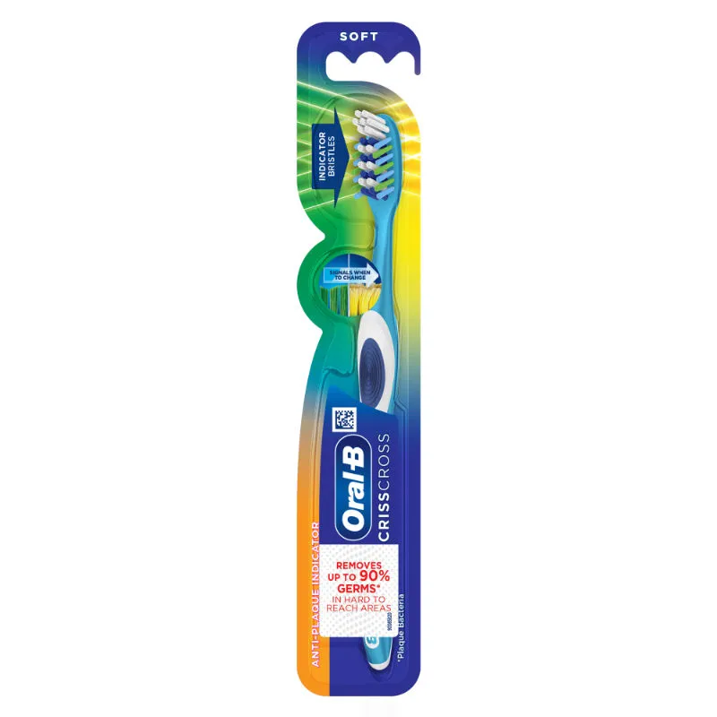 Oral-B Criss Cross Toothbrush Pack of 1 (Soft)