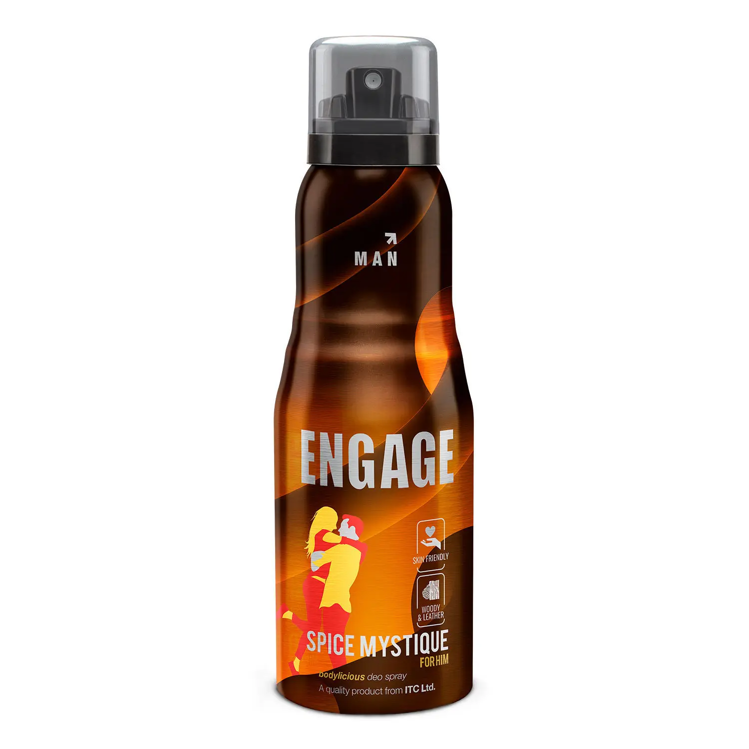 64976 Engage Spice Mystique Him Deo 150ml - (Pack of 2)
