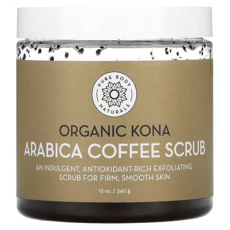 Organic Kona Arabica Coffee Scrub , 12 oz (340 g)