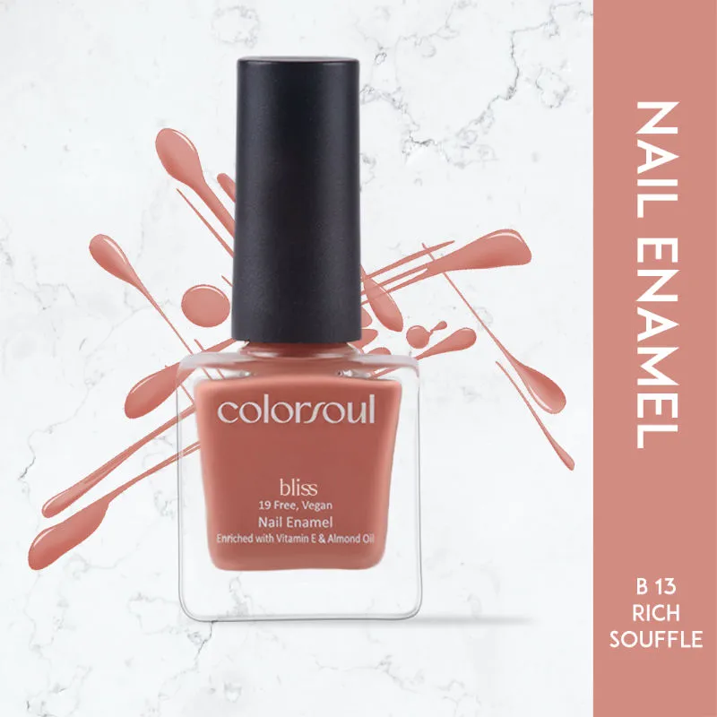 ColorSoul Bliss Nail Enamel - Rich Souffle