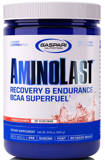 AminoLast, By Gaspari Nutrition, Fruit Punch, 30 Servings,