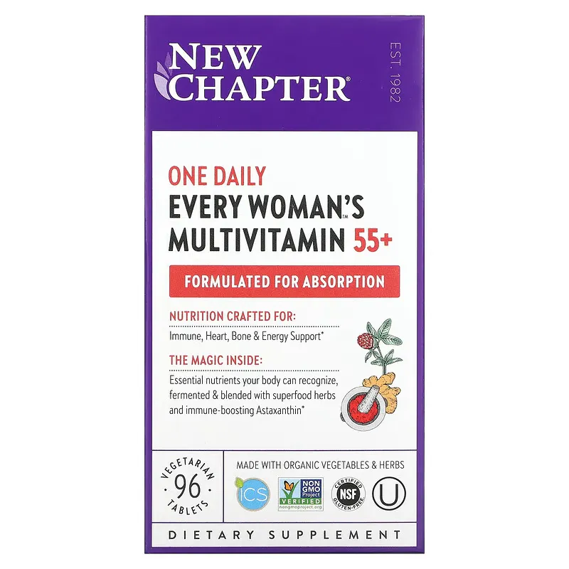 Every Woman's One Daily 55+ Multivitamin, 96 Vegetarian Tablets