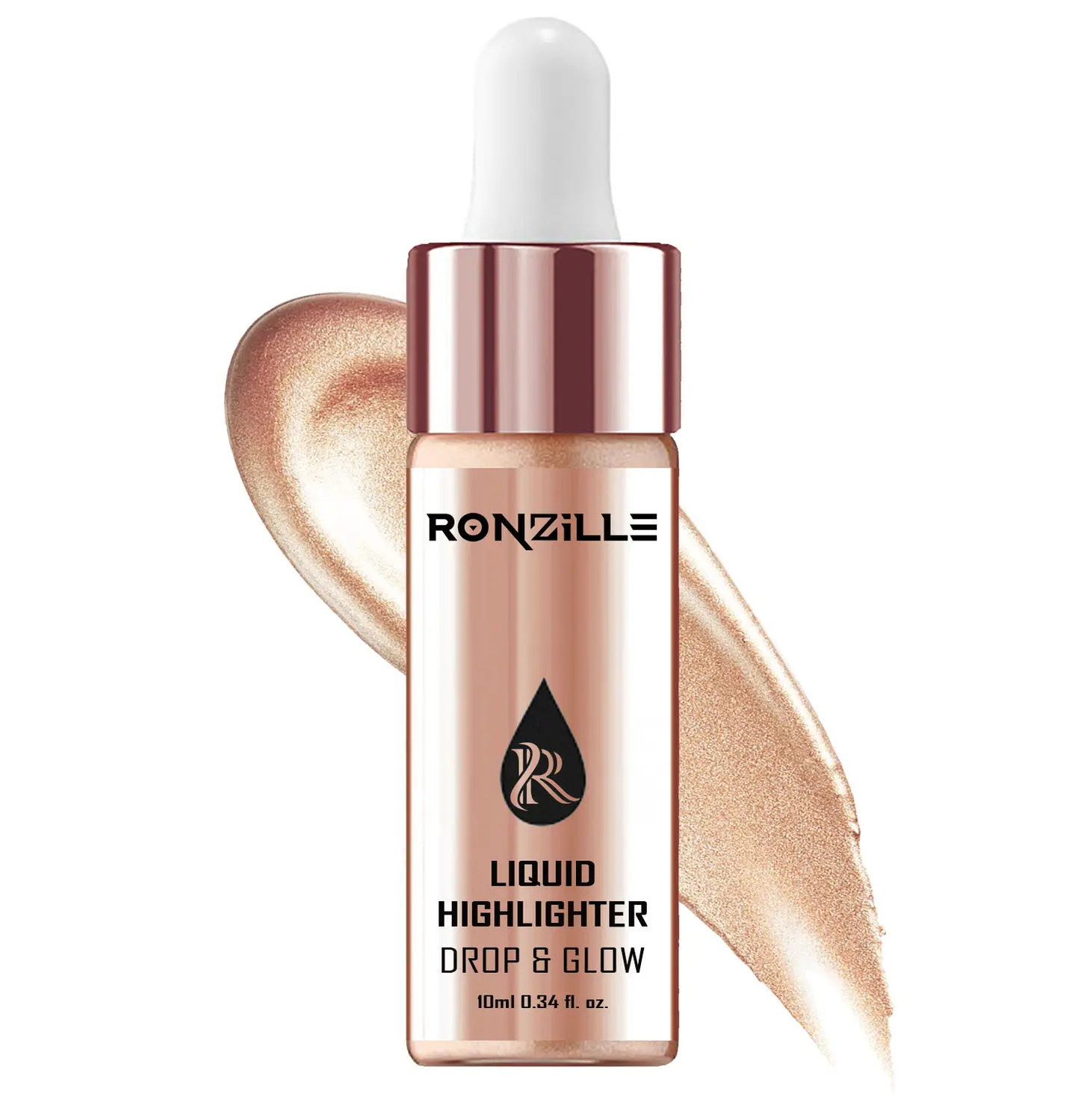 Ronzille Professional Smooth Shine illuminator Face Highlighter 3D glow 30 ml ( 03 No )
