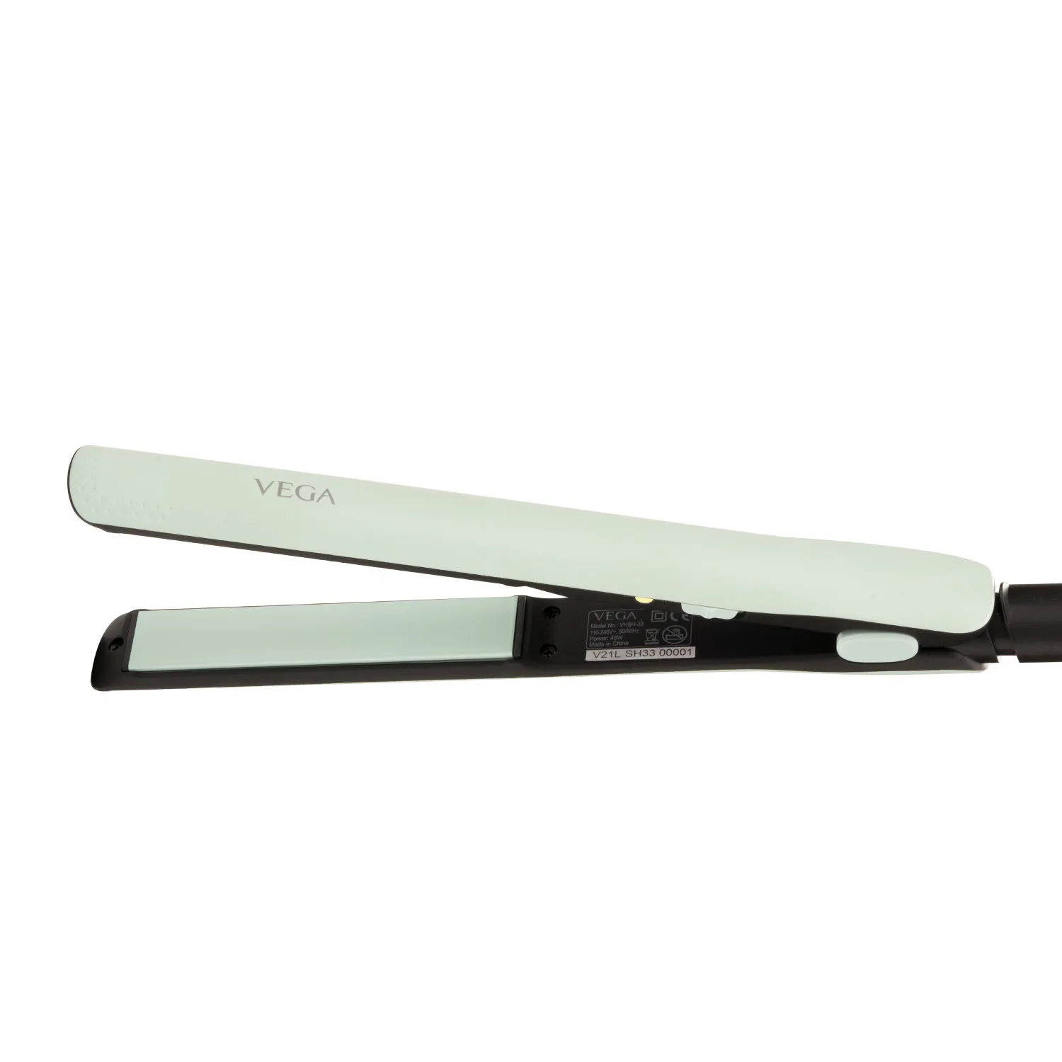 VEGA Argan Shine Hair Straightener With Argan Oil Infused 3d Floating Plates - Green (VHSH-33)