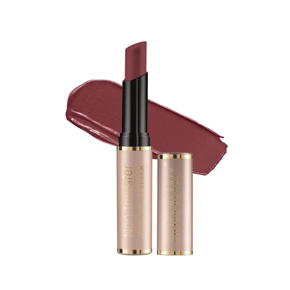 Swiss Beauty Non Trasfer Lipstick - Mauve-Taupe (3 g)