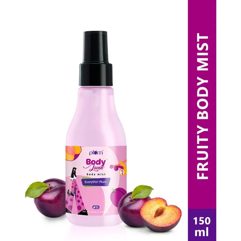 Plum Bodylovin' Everythin' Plum Body Mist, Perfume Body Spray, Fruity Fragrance for Women