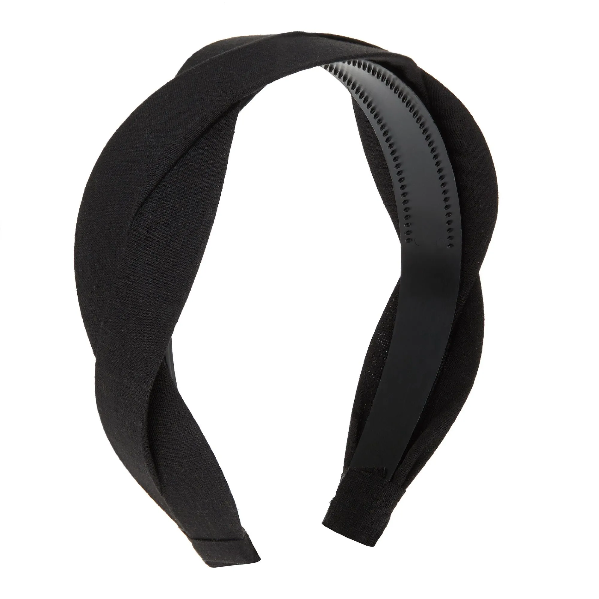 Accessorize London Black Twist Headband